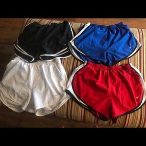 4 pairs of L Nike Tempo Shorts (EUC)
